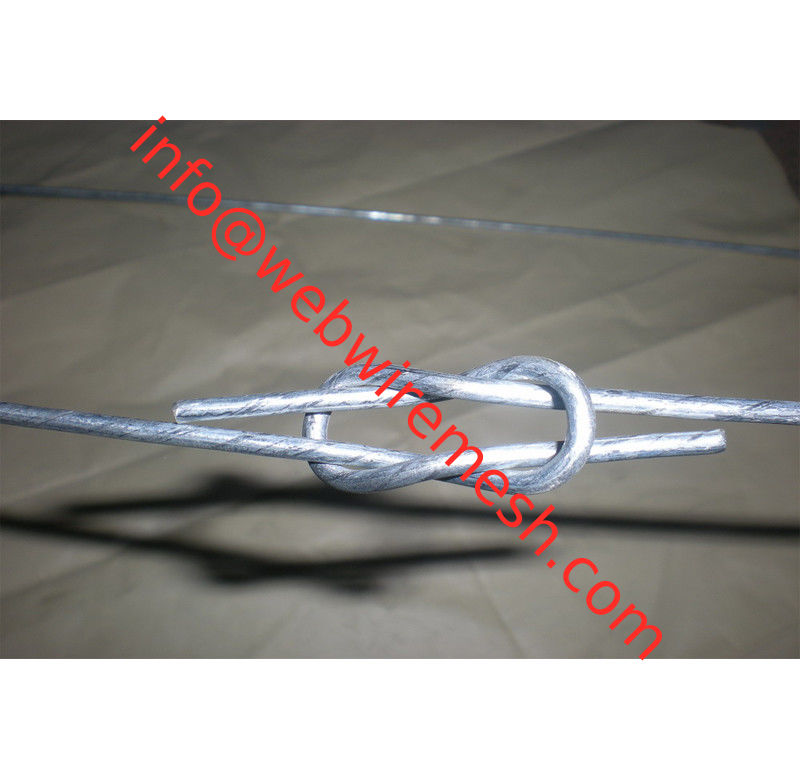  » liens de balle rapides galvanisés de coton de lien de fil de l'acier à haute limite élastique 3.0mm x83 fournisseur