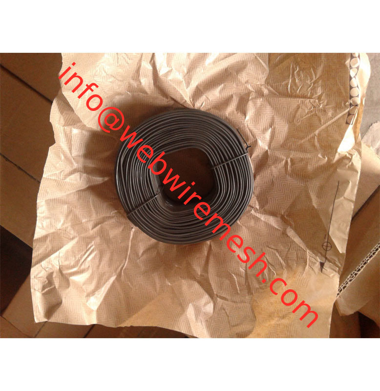 Fil recuit noir mou de lien de bobine du marché 1.57mm x 1.42kgs de l'Australie fournisseur